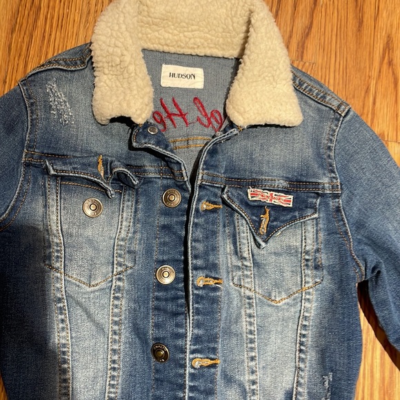 Hudson Rebel Heart denim jacket - Picture 1 of 8